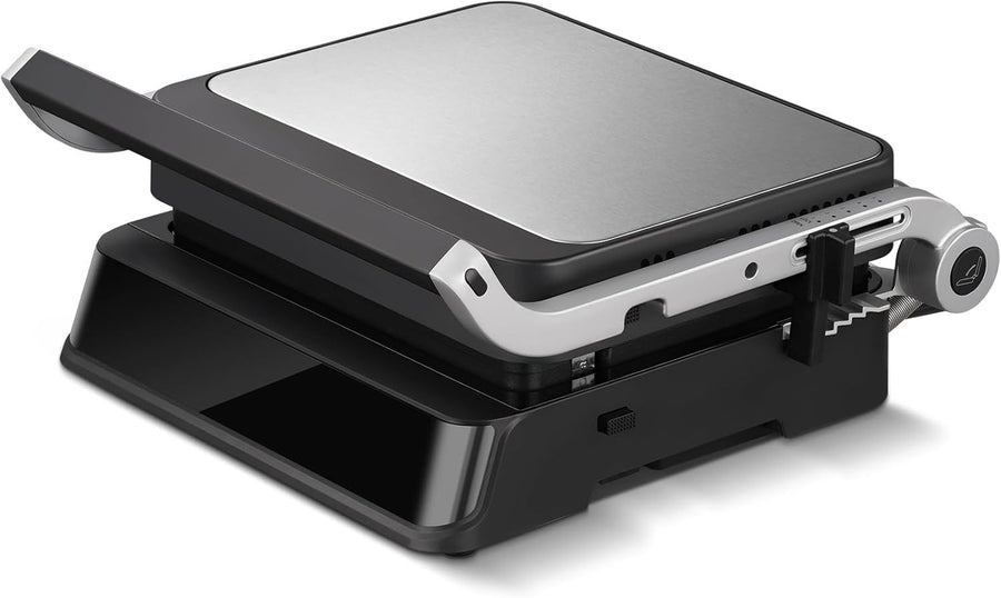 4-in-1 Electric Grill Griddle Waffle Maker Panini Press | 2000W Non-Stick Plates