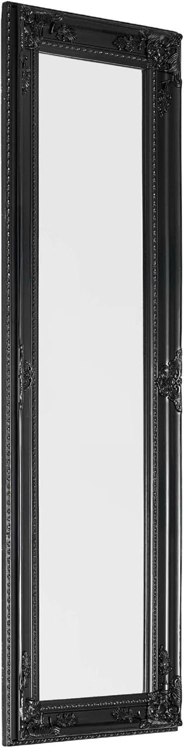 Full Length Antique Wooden Wall Mirror 130x40cm – Bedroom & Living Room