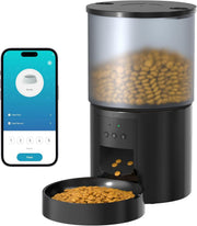 WiFi Automatic Pet Feeder 4L App Control Food Dispenser Timer Feed