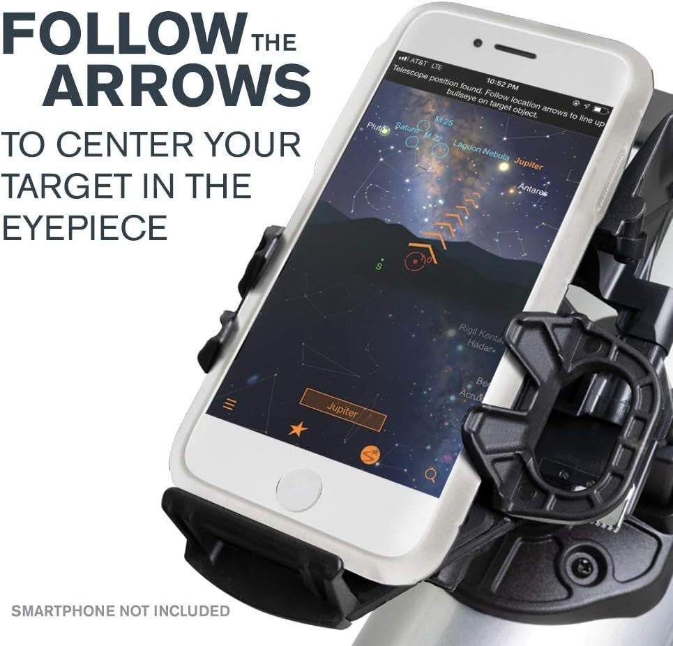 80mm Smartphone Guided Telescope with StarSense App & Altazimuth Mount