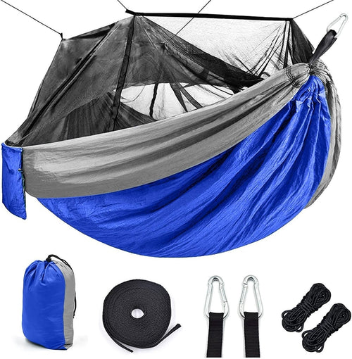 Portable Camping Hammock 1-2 Person Nylon Lightweight Outdoor Swing Bed