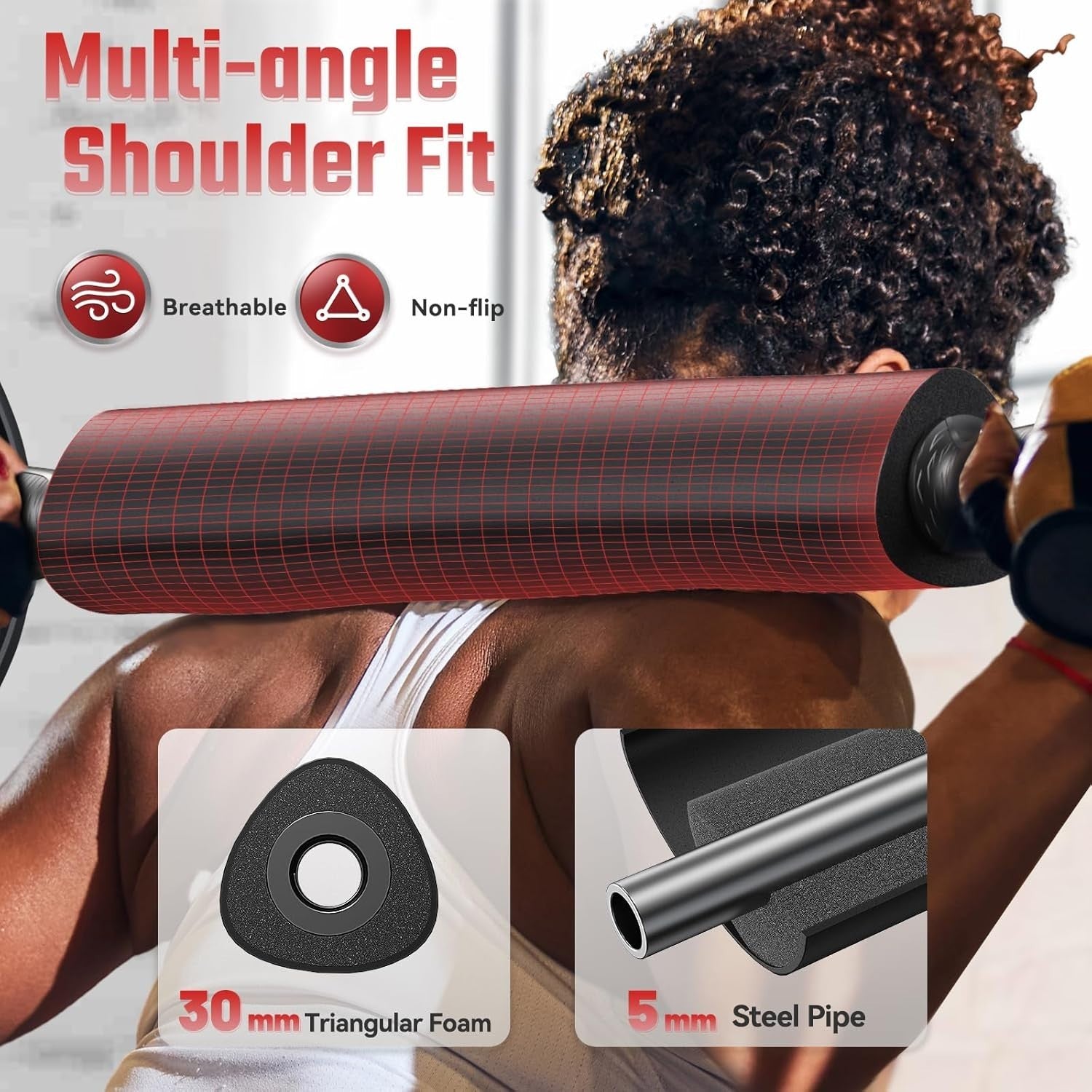 27kg Adjustable Dumbbell Set 5-in-1 Home Gym Barbell Kettlebell Weights