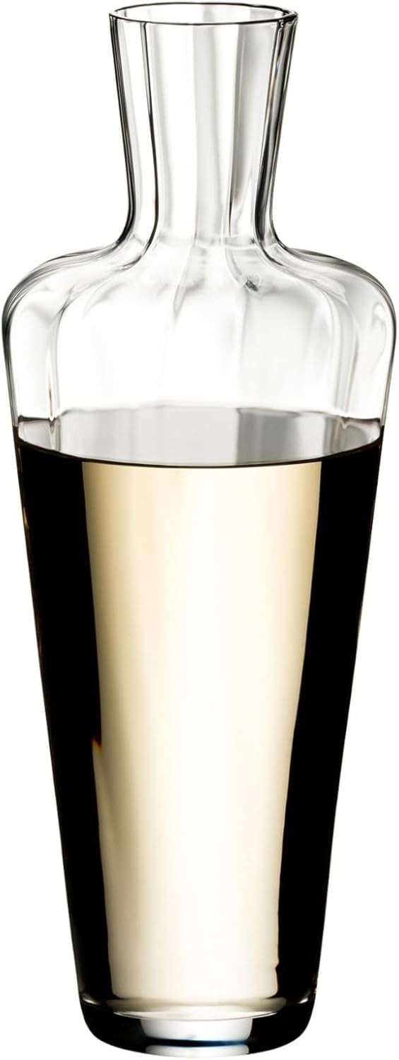 Luxury Crystal Wine Decanter 1200ml – Hand-Blown Clear Glass Aerator Gift