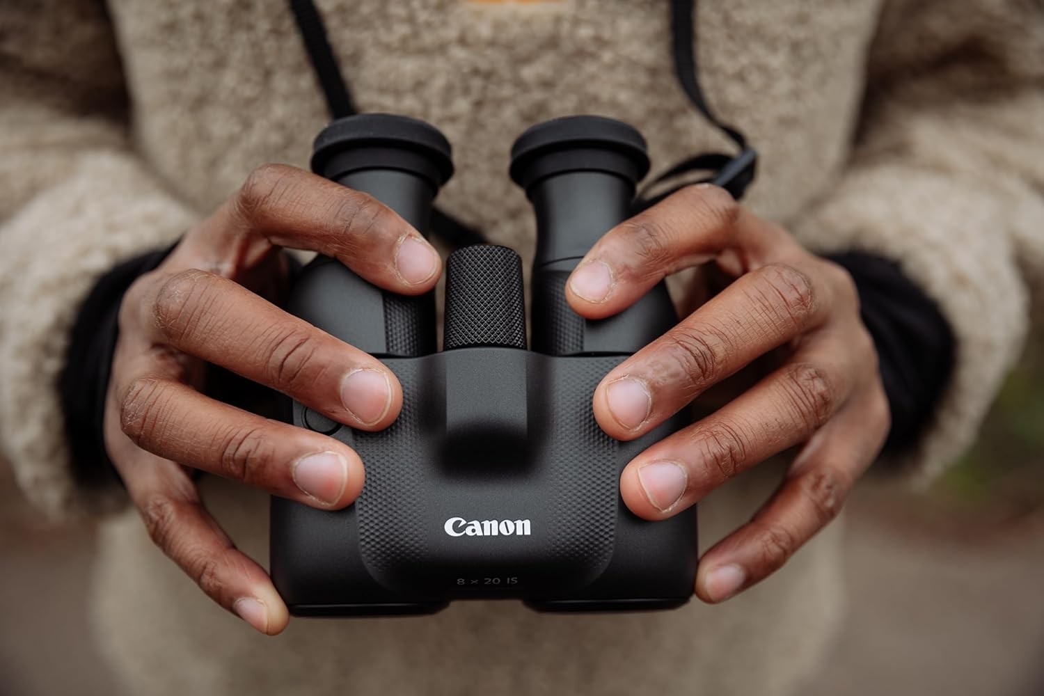 8x20 Compact Image-Stabilised Travel Binoculars HD Lightweight Waterproof