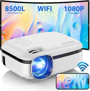 1080P Mini Projector 5000 Lumens HDMI USB SD Home Theater