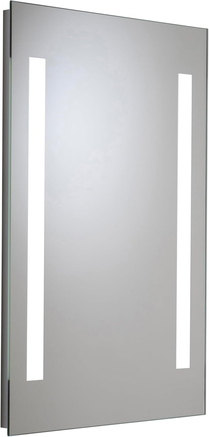 LED Bathroom Mirror 60x40cm Wall Mounted Light Up Glass Vanity