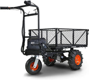 Electric Power Wagon 48V Heavy Duty Utility Cart 500lb Load 1000lb Hauling