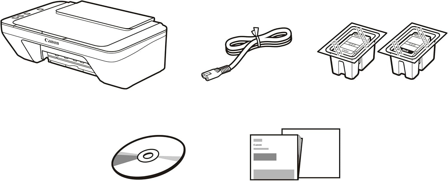 A4 Colour All-in-One Printer USB Copy Scan MG2550S