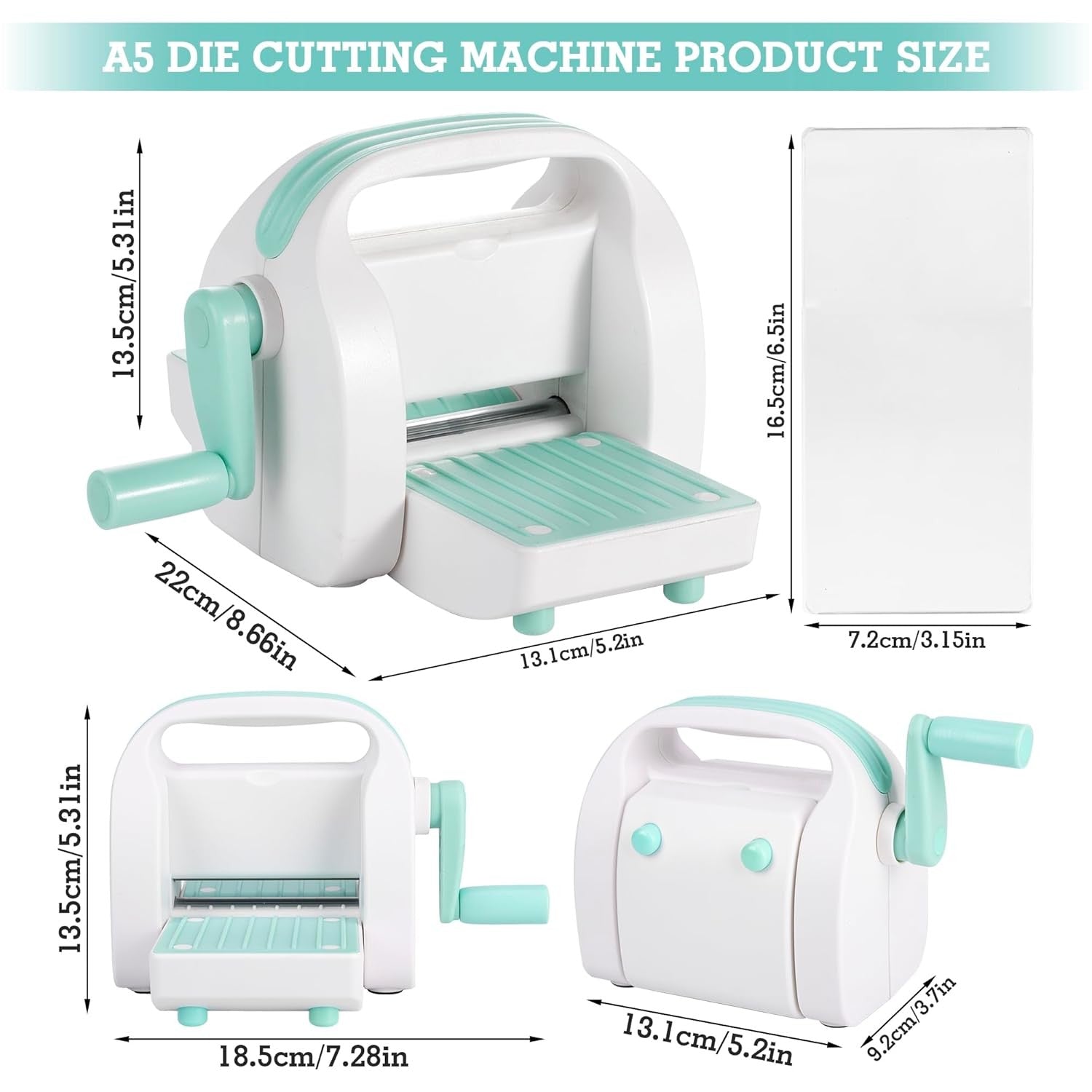 Mini Die Cutting Machine 3 Inch Embossing Tool for Card Making Scrapbooking