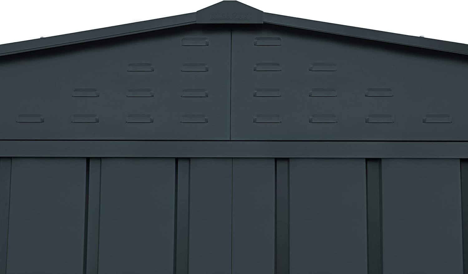 Duramax 6x4 Outdoor Metal Garden Shed Anthracite Weatherproof Storage