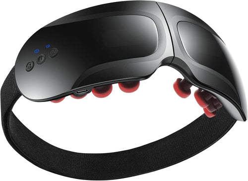 Ultra Light Heated Eye Massager Bluetooth Vibration Migraine Relief