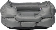 XL Dog Bed 93x75x21cm Washable Water Resistant Non Slip Grey