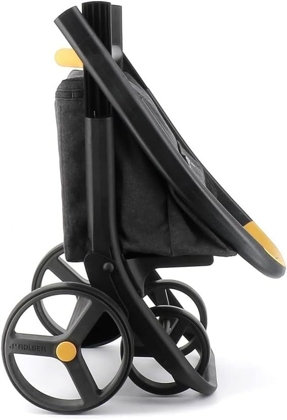 Foldable 4-Wheel Eco Shopping Trolley Carbon Thermal Bag Durable