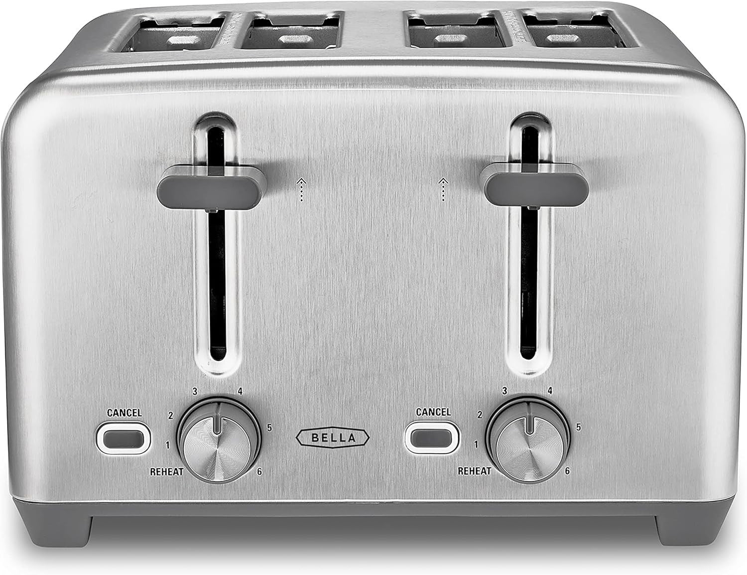 4-Slice Toaster Extra Wide Slots Bagel & Bread Stainless Steel