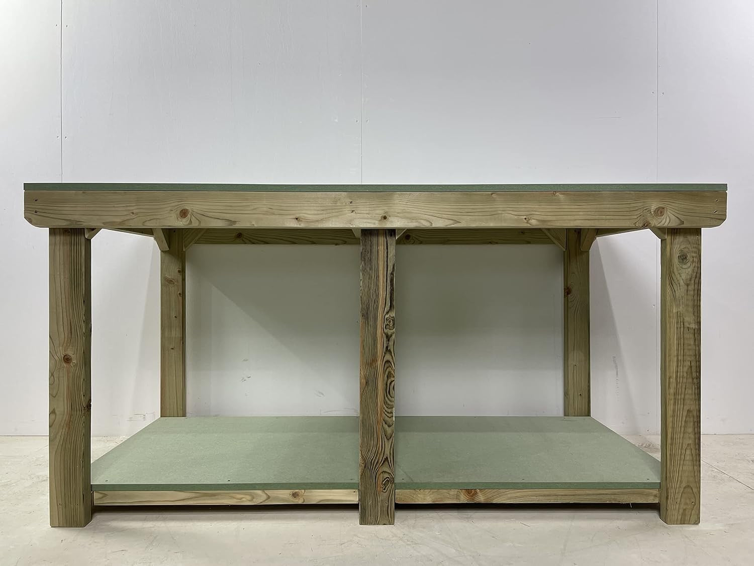 8ft Moisture-Resistant Wide uniMDF Workbench – Heavy Duty 3ft Deep Table