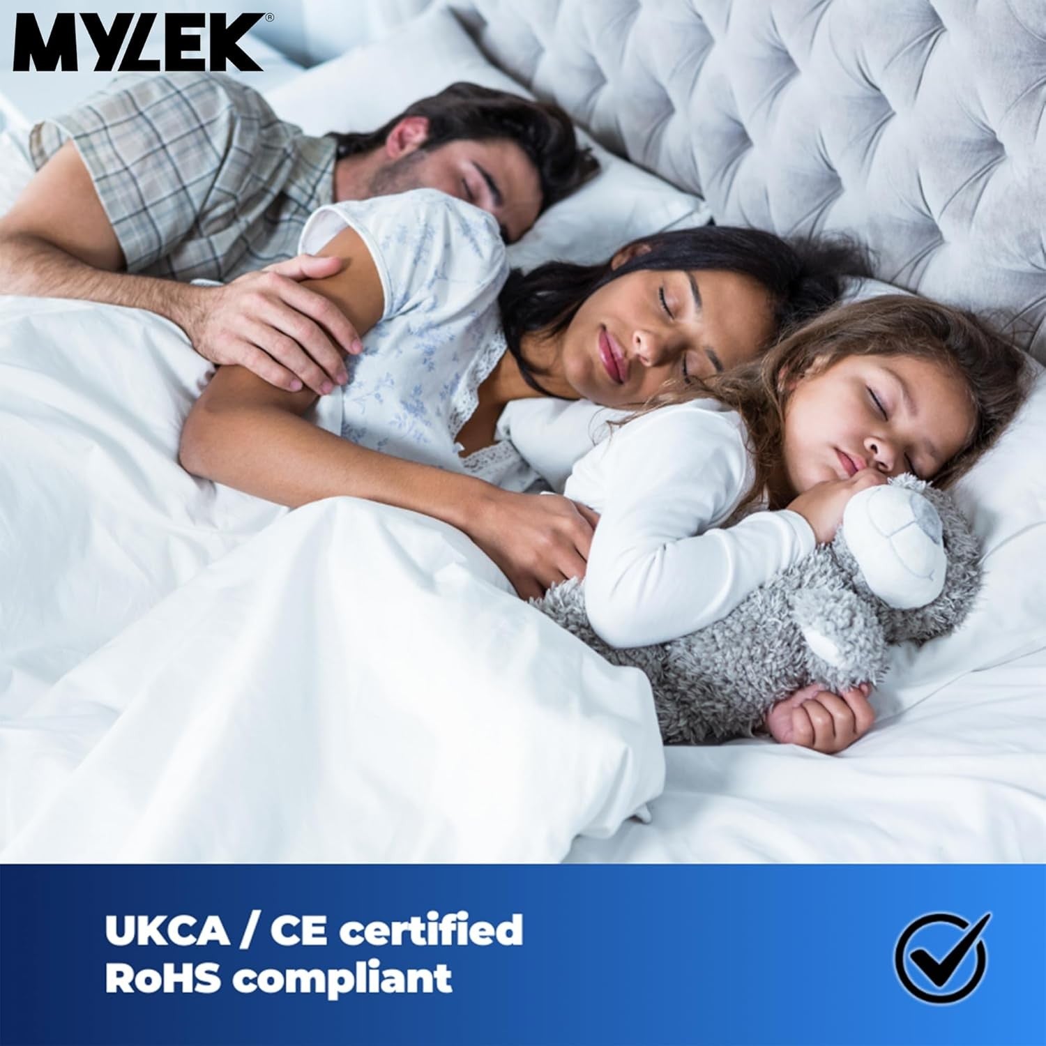 Double Electric Underblanket Dual Control Fitted Mattress Cover Fast Heat Washab