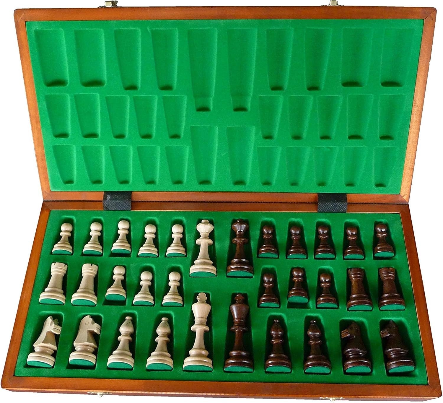 Tournament Wooden Chess Set 54cm Handmade Staunton Pieces Luxury Board