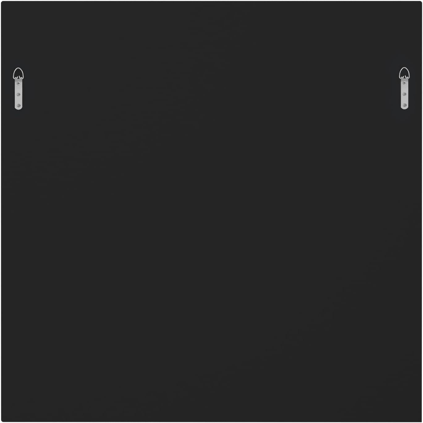 Luxury Gold Wall Mirror 60x60cm Clear Glass Beveled Frame for Hallway