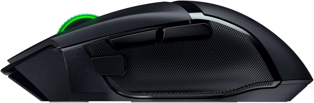 Pro Wireless Gaming Mouse 18K DPI RGB Silent Clicks Ergonomic FPS MMO