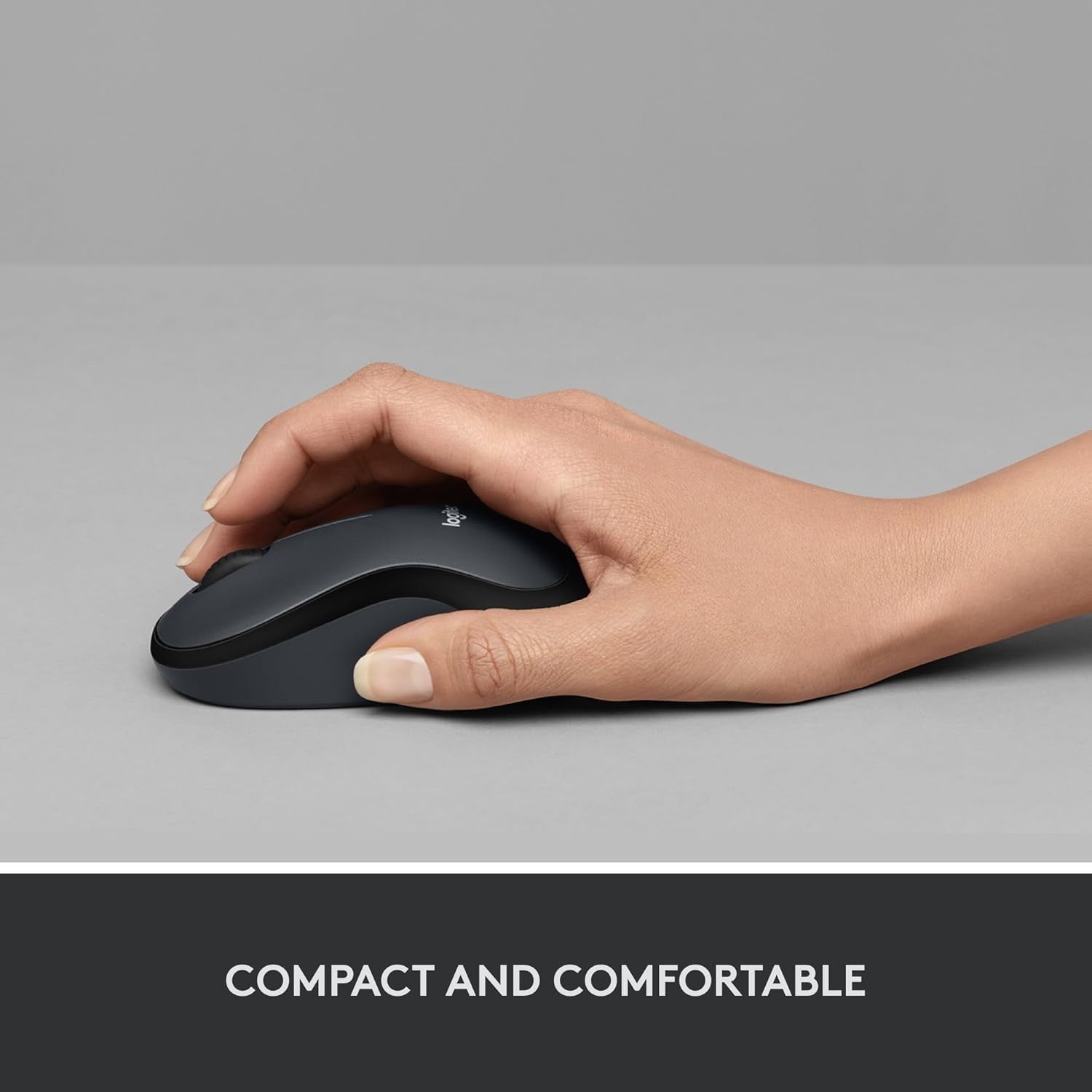 Silent Wireless Mouse USB Receiver Quiet Clicks Ergonomic Laptop PC Office