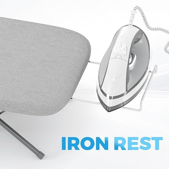 Foldable Tabletop Ironing Board Portable Non Slip Compact with Iron Rest