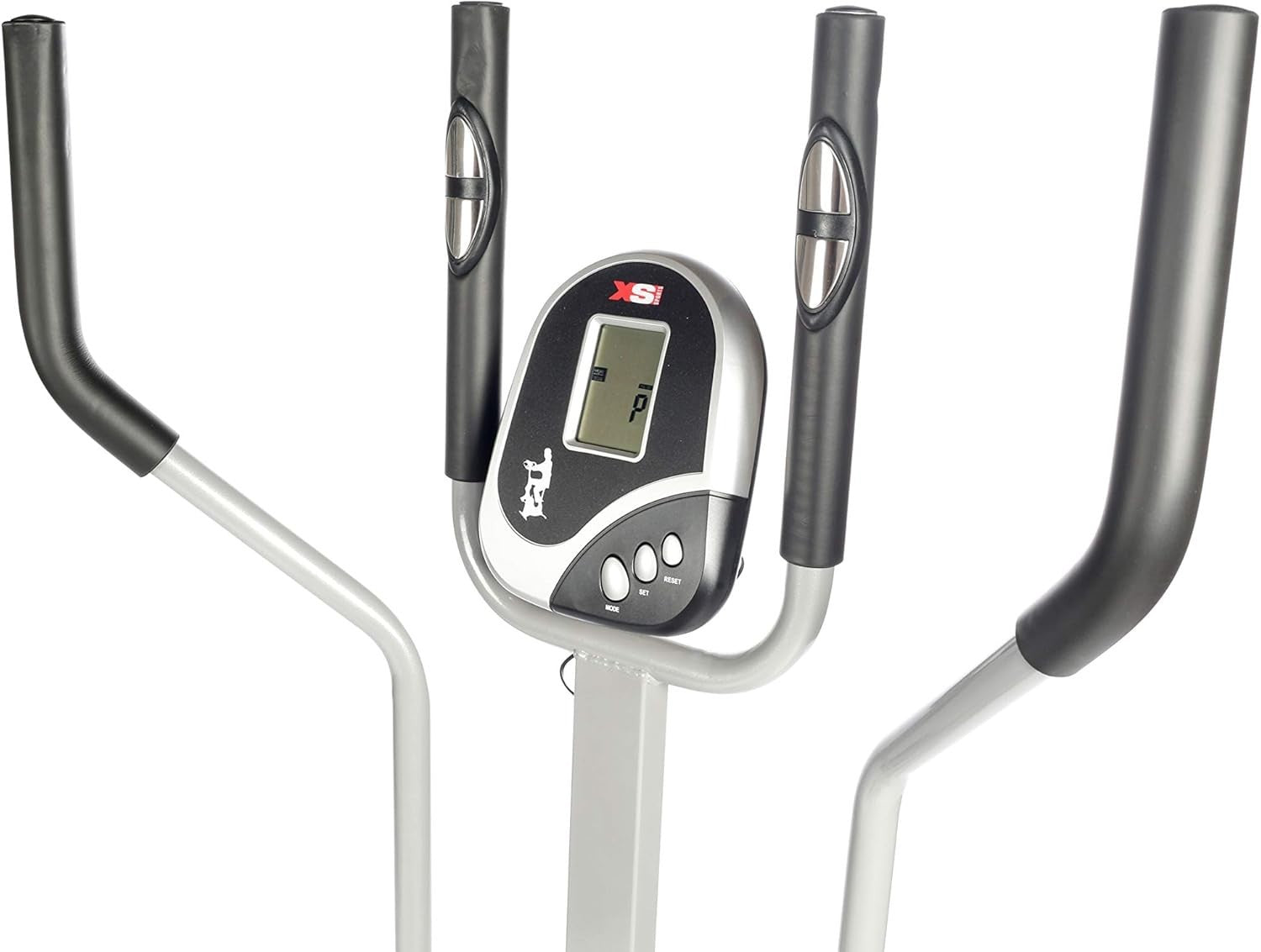 2-in-1 Elliptical Cross Trainer & Exercise Bike with Seat Pulse Sensors