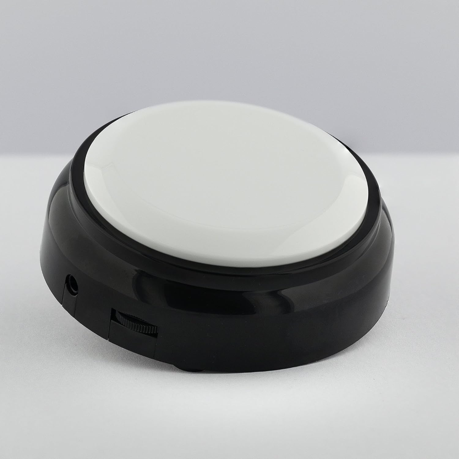 Talking Alarm Clock Big Button Voice Time Date Snooze White Black