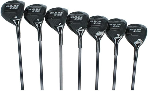 Mens Fairway Wood Set Right Hand Regular Flex Graphite Easy Launch