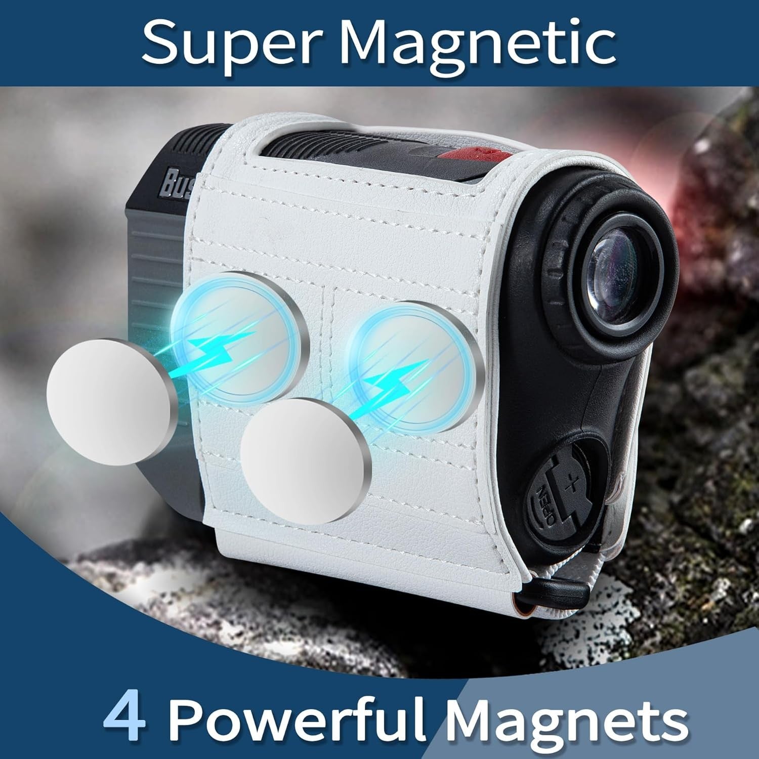 Golf Rangefinder Magnetic Strap Adjustable Holder Strong Magnet Cart Mount