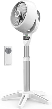 Pedestal Smart Fan – 99-Speed Remote Control Energy Saving Quiet Airflow