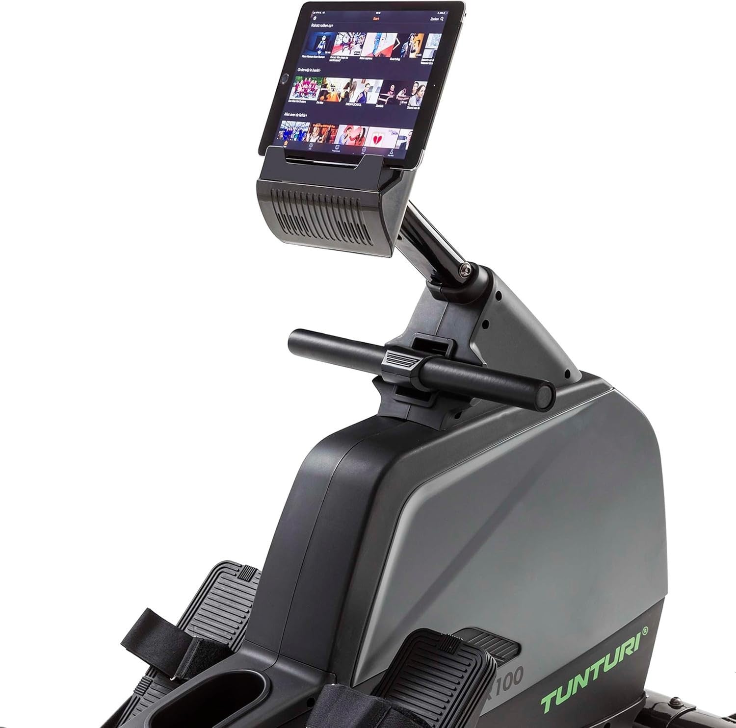 Foldable Rowing Machine Ergometer 24 Levels Water Resistance LCD Home 120KG