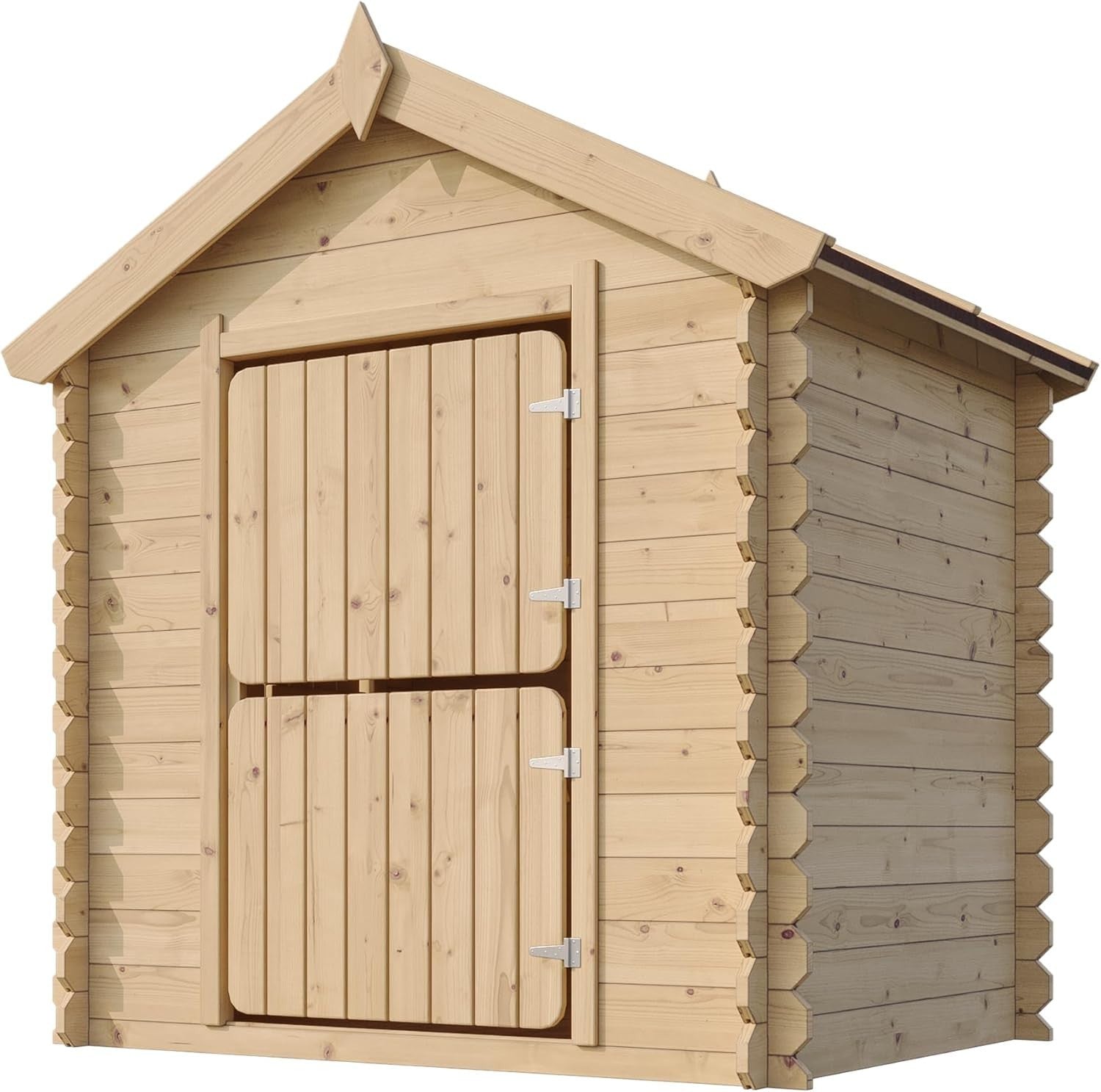 Solid Wood Garden Playhouse for Kids Outdoor Wendy House 19mm Panels