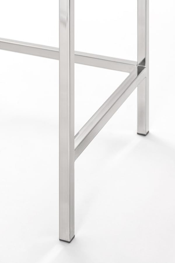 Modern White Console Table 2-Drawer Sleek Metal Frame 40x100x81cm