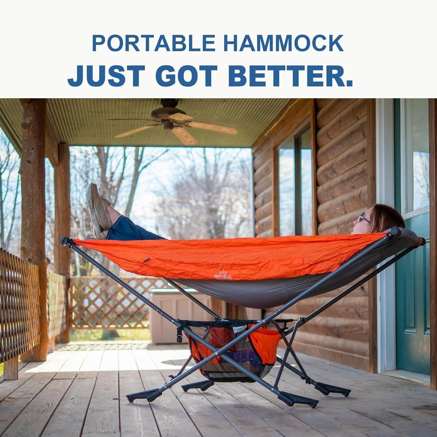 Camping Hammock with Mosquito Net | 290x140cm | 300kg Weight Capacity Kit
