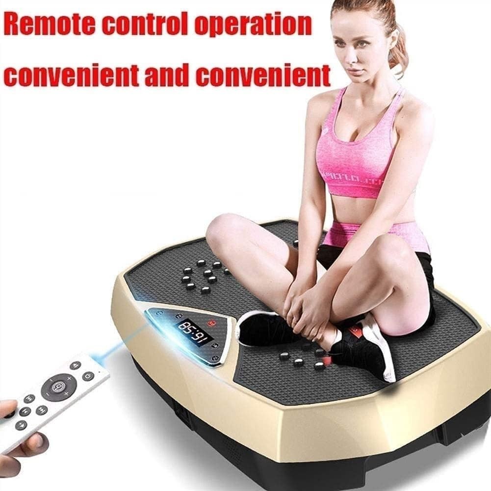 Quiet Vibration Plate Exercise Machine Whole Body Workout 120 Levels