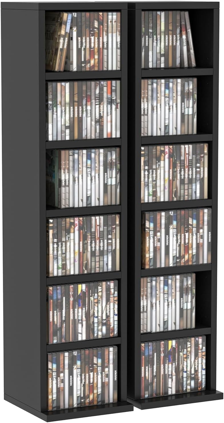 Modern 8-Cube Tall Bookcase Room Divider – Freestanding Storage Shelf White