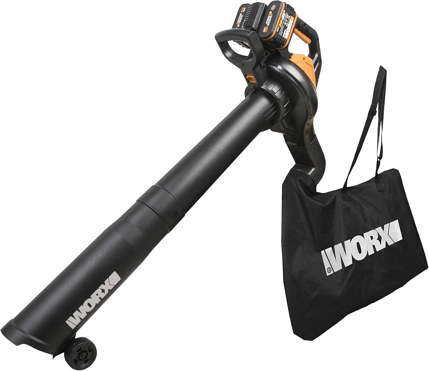 36V Cordless Leaf Blower Vacuum Brushless Dual Battery Garden Cleaner