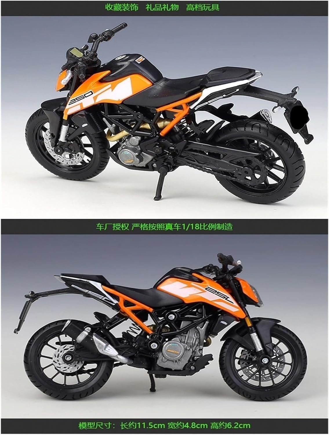 Mini Motorcycle Model 1:18 Scale - Realistic Alloy Collectible Toy Gift