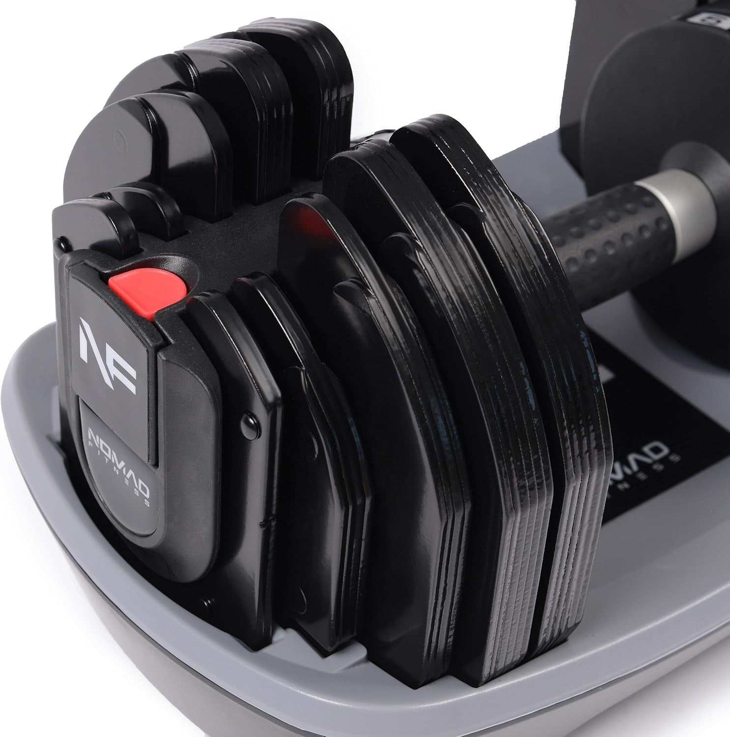 25kg Adjustable Dumbbells Pair 18-in-1 Quick Dial Home Gym Weights