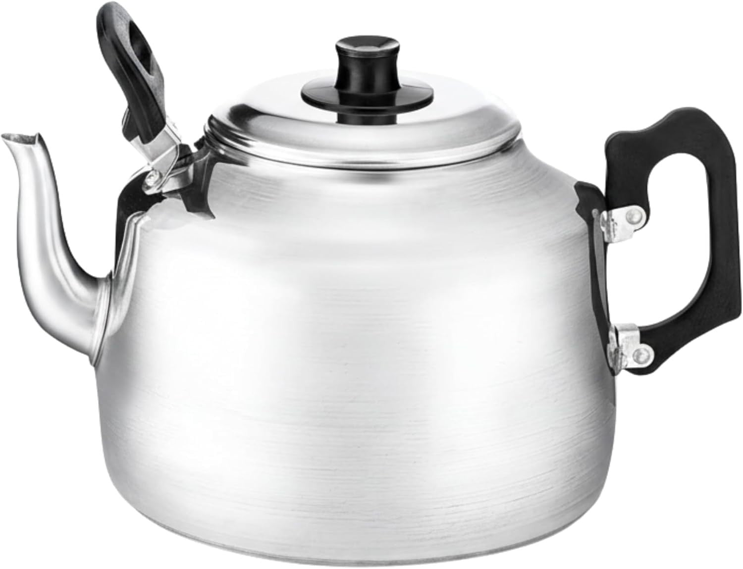 3.4L Aluminium Catering Teapot 6 Pint Commercial Tea Kettle Stove Top