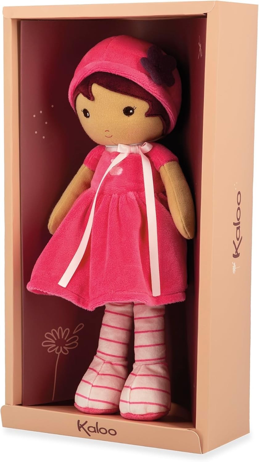 32cm Soft Fabric Baby Doll Pink Outfit Cuddly First Doll Machine Washable