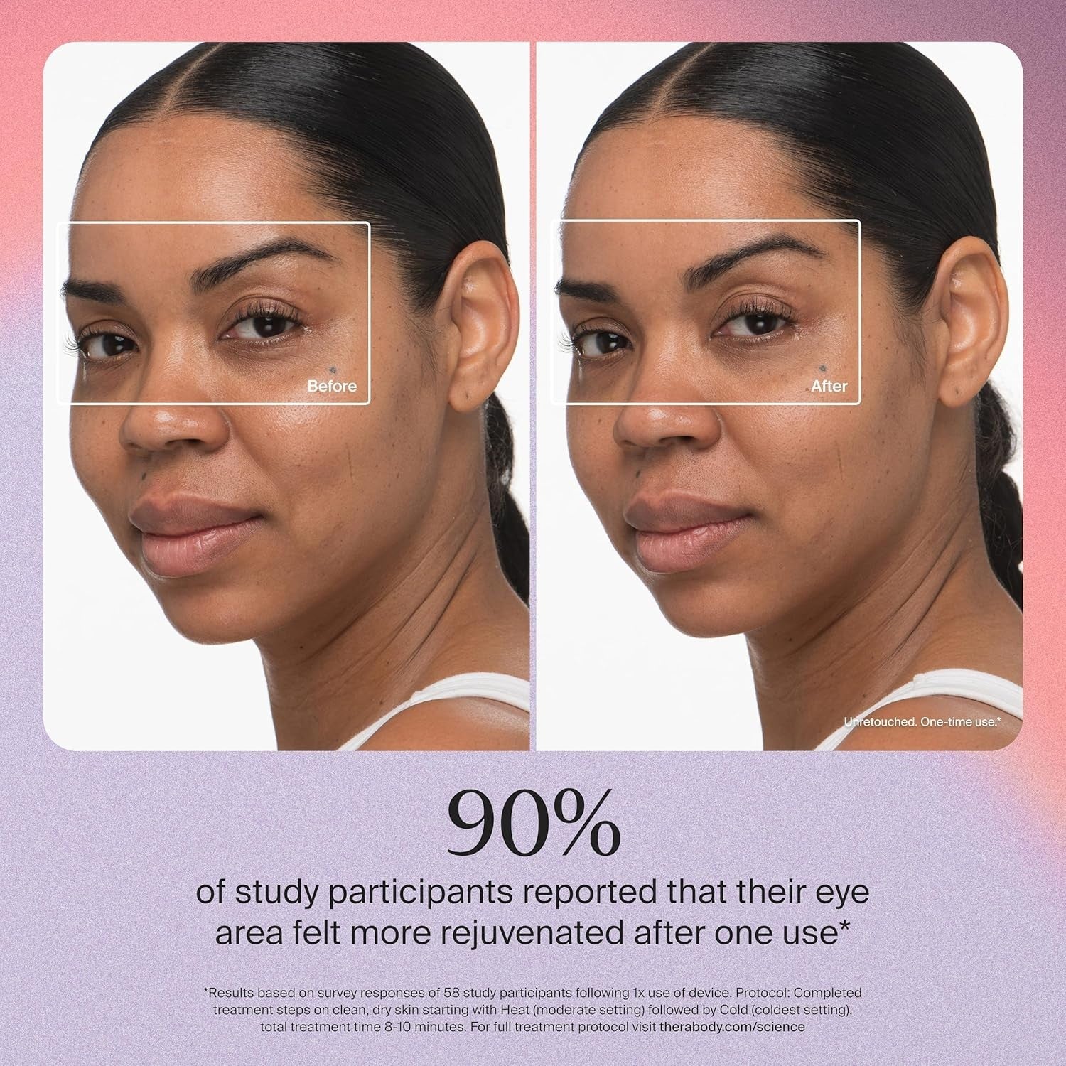 Temperature Control Face Wand for Eye Puffiness & Skin Glow