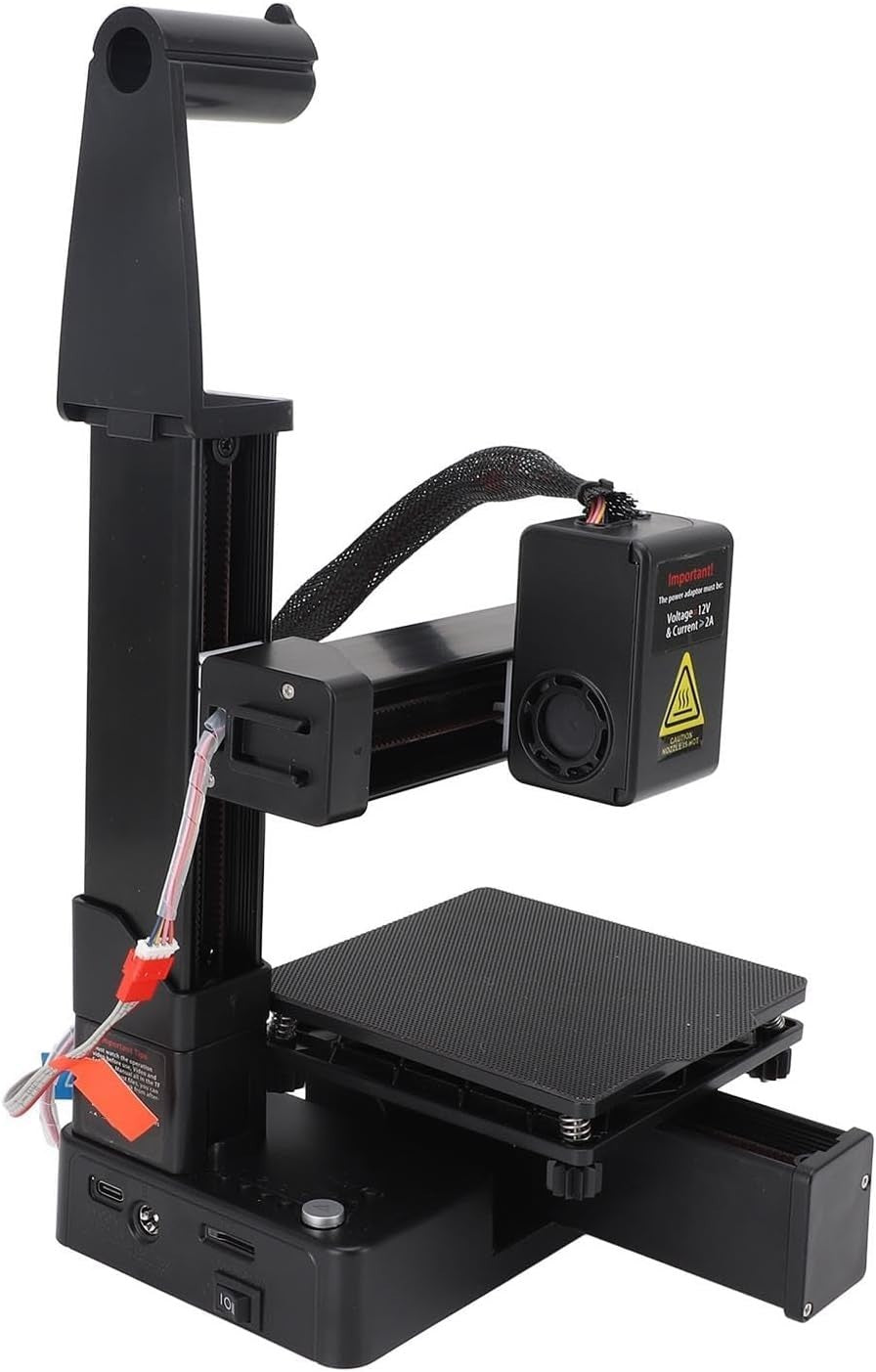 Mini FDM 3D Printer Beginner Compact Fast Heating PLA TPU