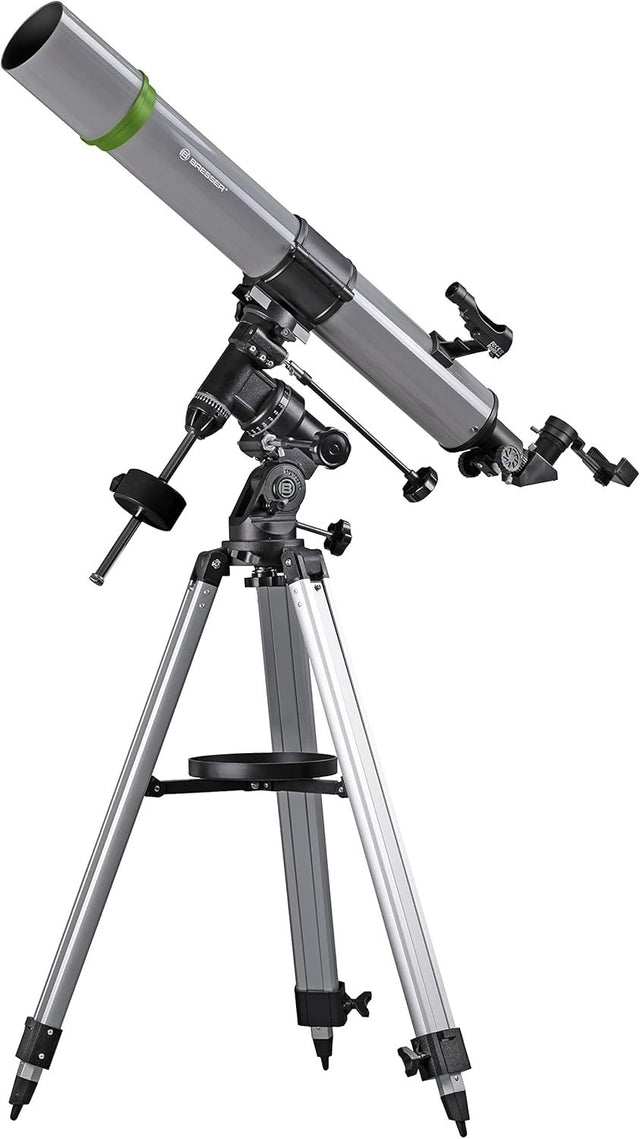90mm Refractor Telescope 900mm EQ3 Mount Tripod + Eyepieces & Phone Adapter