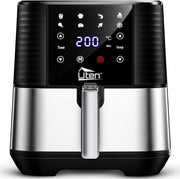 Air Fryer 5.5L 1700W Digital Display Oil-Free Healthy Cooking Bake Grill Roast