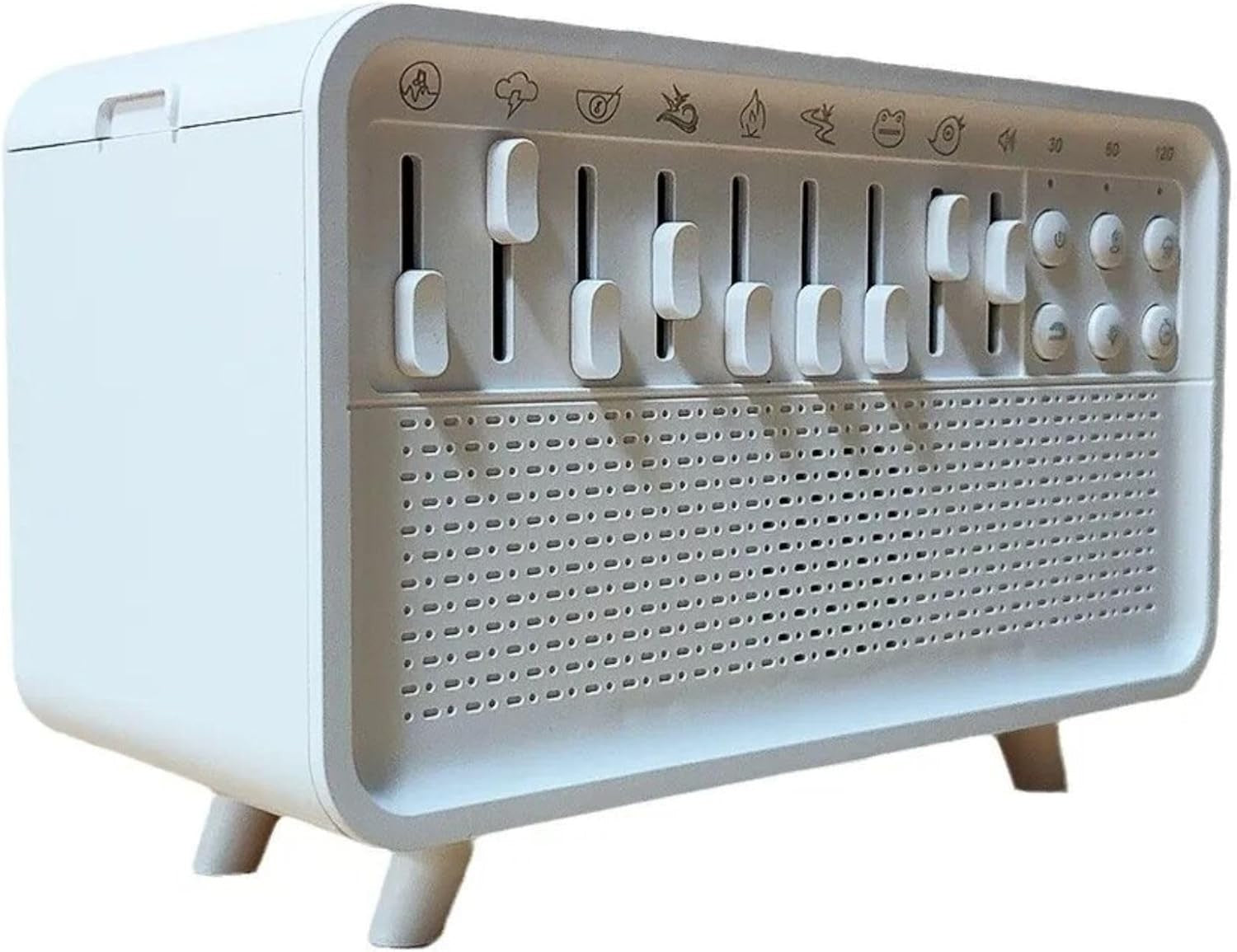 4-in-1 White Noise Machine with Bluetooth Speaker, Humidifier & Night Light
