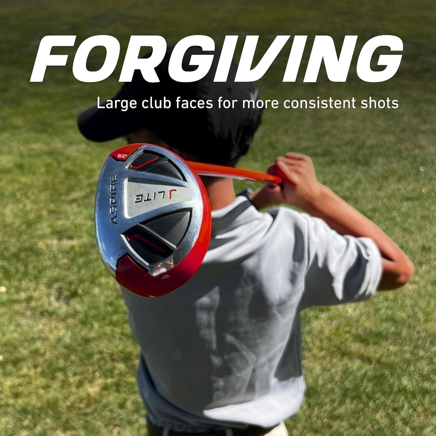 Junior Golf Club Set Ages 3–5 Right Hand Lightweight Driver Hybrid Bag