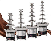 6 Tier Commercial Chocolate Fountain Machine Fondue Waterfall Steel