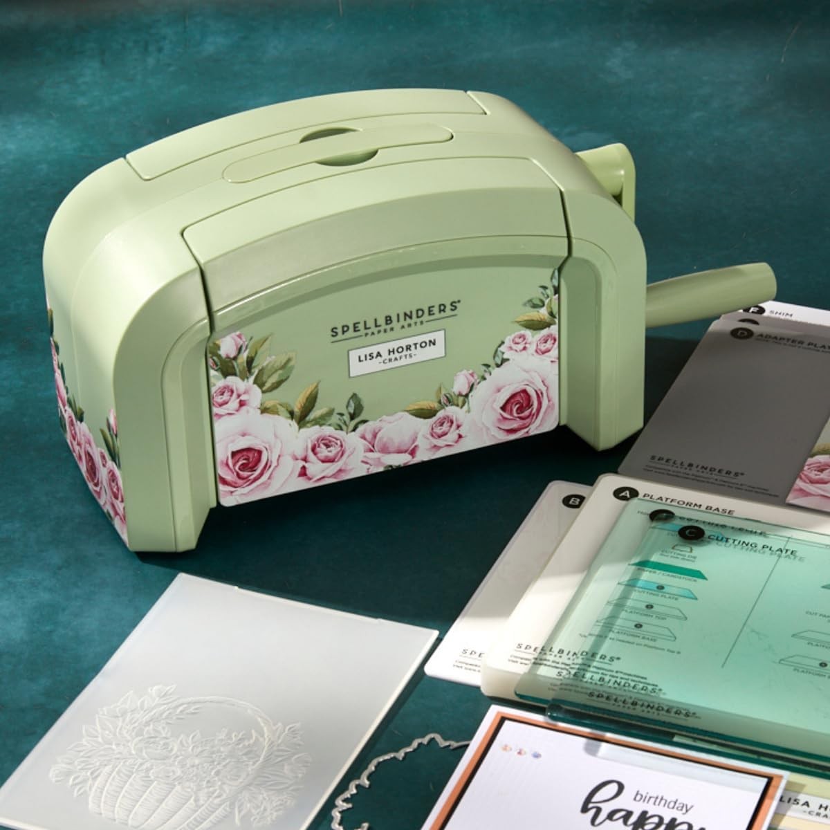 Manual Die Cutting & Embossing Machine Platinum Edition Craft Cutter Sage