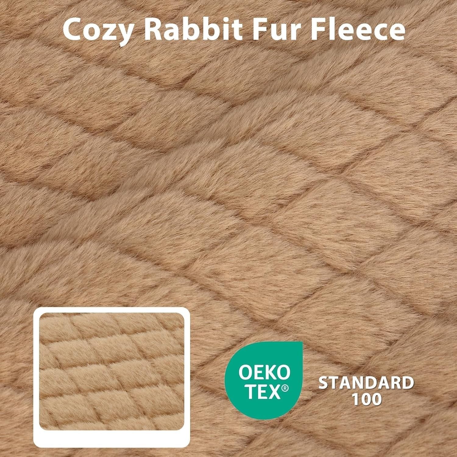 XXL Orthopedic Dog Crate Bed 119x74cm Memory Foam Brown